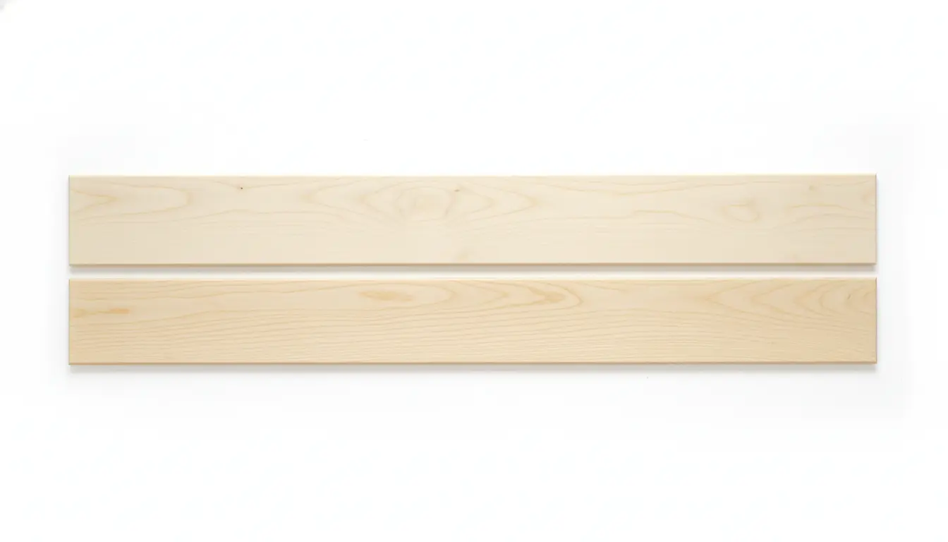 明るい色の無垢フローリング メープル・バーチ