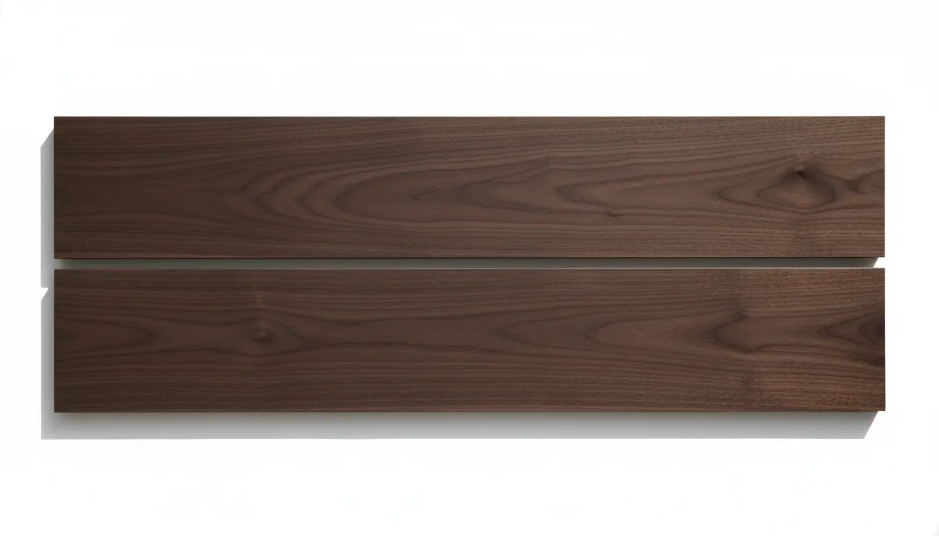 濃い色の無垢フローリング ウォールナット