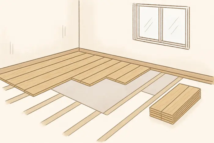 下地や断熱材は必要ですか?